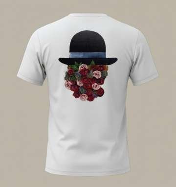 Rose hat t-shirt